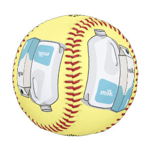 Balle De Baseball Illustration du lait