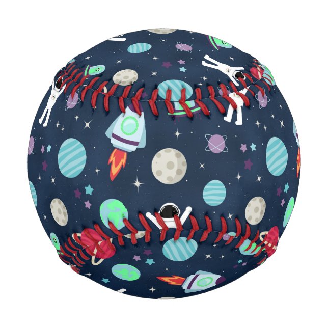 Balle De Baseball Illustration du Motif spatial (Devant)