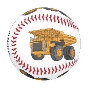Balle De Baseball Illustration d'un camion à grande échelle