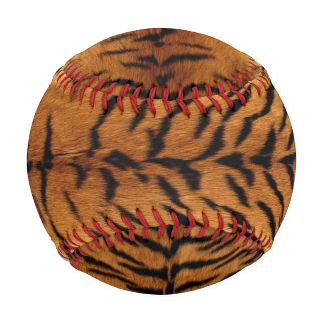 Balle De Baseball Impression de la peau de tigre (Devant)