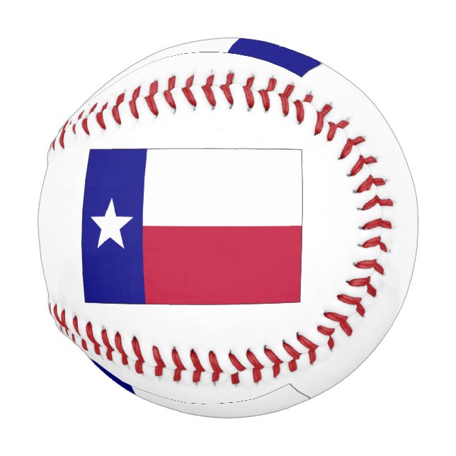 Balle De Baseball Indicateur Texas Lone Star (Devant Droite)