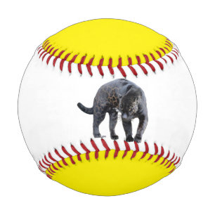 Balle De Baseball Jaguar Diablo baseball blanc et jaune