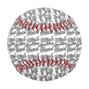 Balle De Baseball J'Aimerais Que Tu Sois Bière !