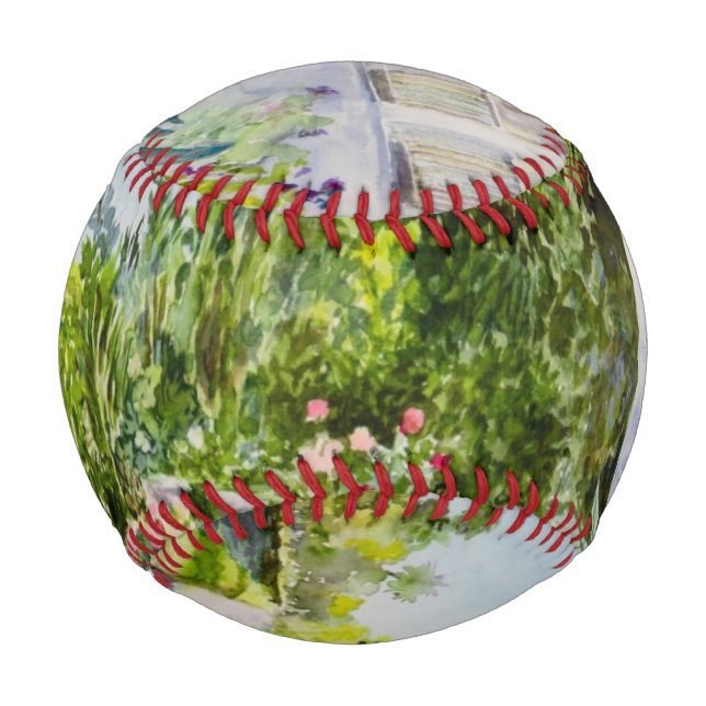 Balle De Baseball Jardin Rose du Canal (Devant)