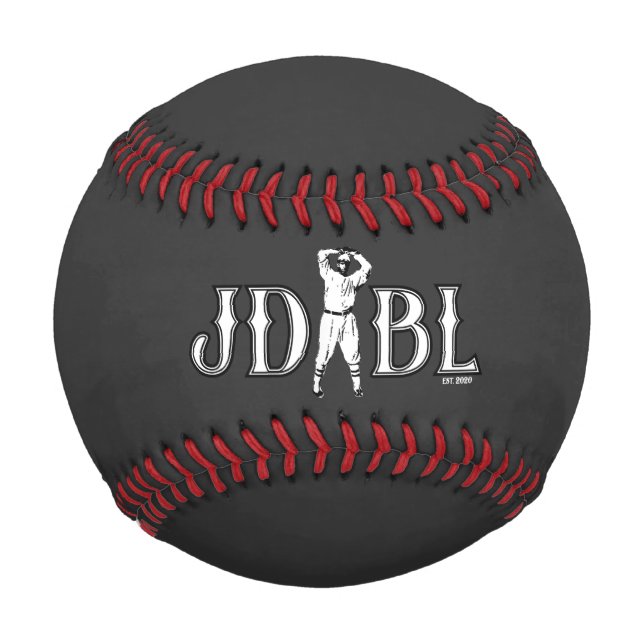 Balle De Baseball JDBL Baseball Noir (Devant)