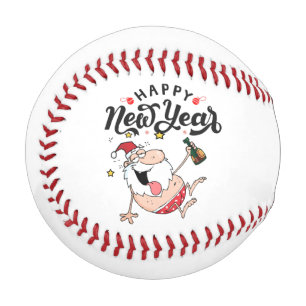 Balle De Baseball Jour de l'année au baseball Père Noël