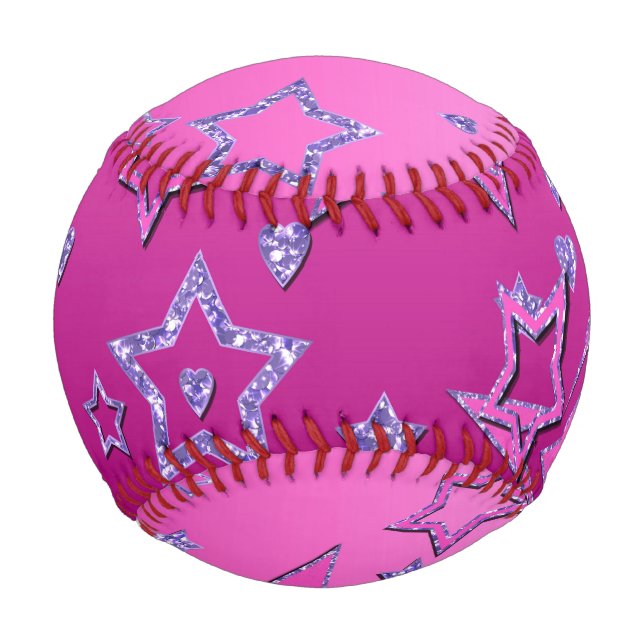 Balle De Baseball La fête de Noël gradient paitter shine congras st (Devant)