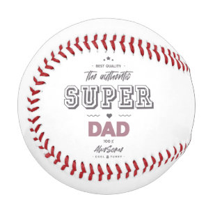 Balle De Baseball L'authentique super papa