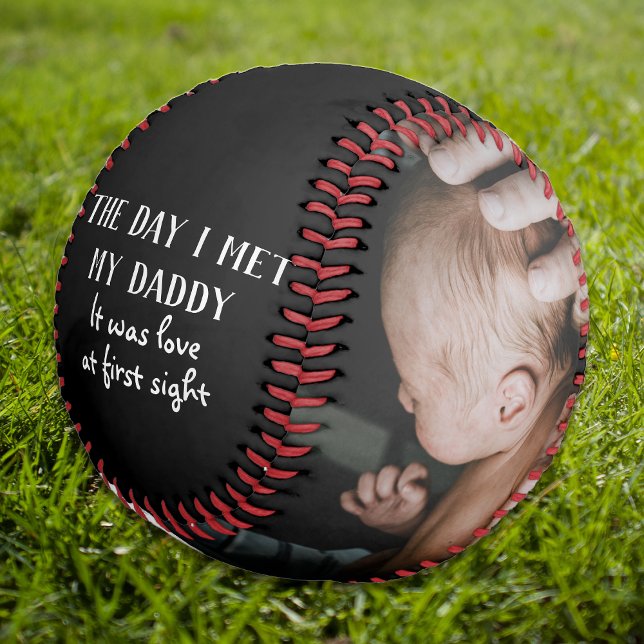 Balle De Baseball Le jour où j'ai rencontré mon père Photo première  (Créateur téléchargé)