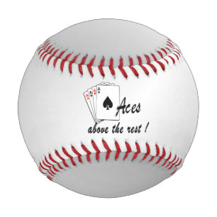 Balle De Baseball Les As au-dessus du reste de l'argent