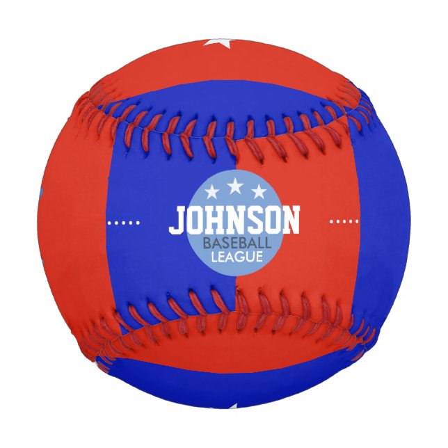 Balle De Baseball ligue de base-ball personnalisée (Devant)