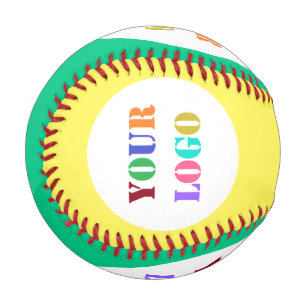 Balle De Baseball Logo d'entreprise personnalisé Votre entreprise Ba
