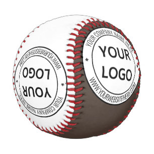 Balle De Baseball Logo Personnalisé Texte Promotionnel Baseball Vos 