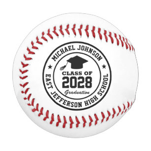 Balle De Baseball Lycée Diplômé Collège Classe de fin d'études