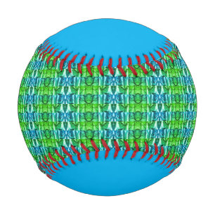 Balle De Baseball Machine de Pitch Vert Bleu 4David