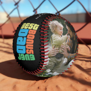Balle De Baseball Meilleur Bonus Papa jamais Photo Fête des pères