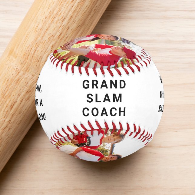 Balle De Baseball Meilleur Coach jamais photo (Créateur téléchargé)