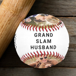 Balle De Baseball Meilleur mari photo Mariage nouvellement marié