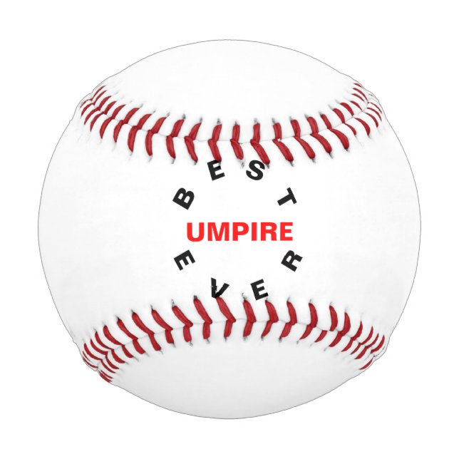 Balle De Baseball Meilleur UMPER jamais (Devant)