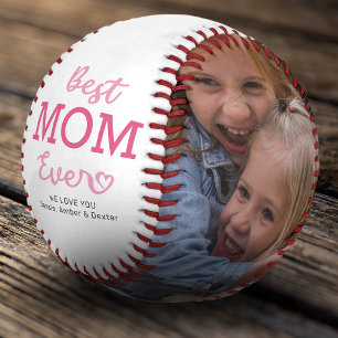 Balle De Baseball Meilleure maman jamais photo