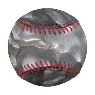 Balle De Baseball Meteorite Rock, Metallic Print Regulation Baseball