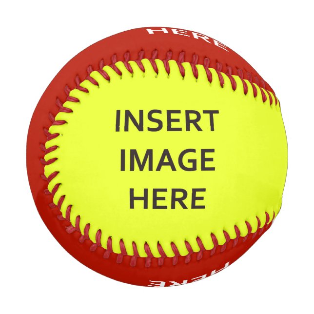 Balle De Baseball Modèle De Baseball Personnalisé Créez Votre Propre (Devant Gauche)