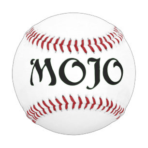 Balle De Baseball Mojo baseball blanc