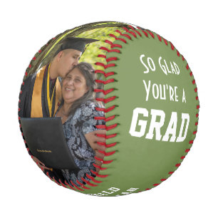 Balle De Baseball Monogramme Photo GLAD VOUS ÊTES UN DIPLÔME