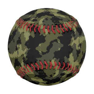 Balle De Baseball Motif Camo