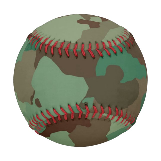 Balle De Baseball Motif de camouflage militaire (Forces armées) (Devant)