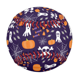 Balle De Baseball Motif d'Halloween amusant