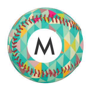 Balle De Baseball Motif triangles