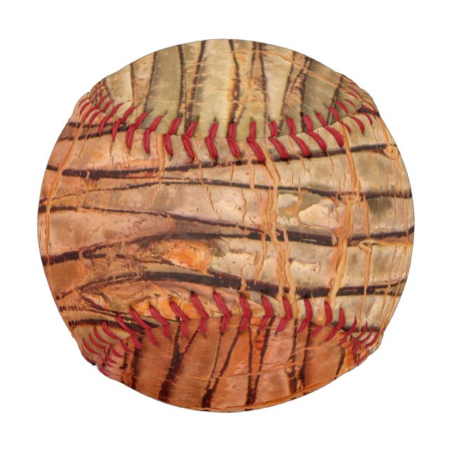 Balle De Baseball Nature Tropical Wickery Tree Bark Photo (Devant)