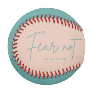 Balle De Baseball "Ne crains pas." Ésaïe 41:10