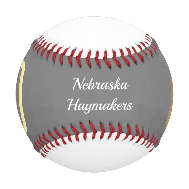 Balle De Baseball Nebraska Haymakers Baseball (Devant)