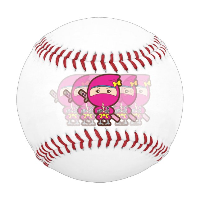 Balle De Baseball Ninja Girl (Devant)