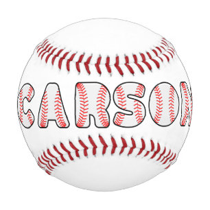 Balle De Baseball Nom des lettres personnalisées de baseball