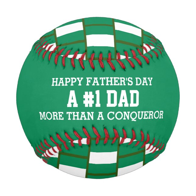 Balle De Baseball NUMÉRO 1 DAD | Nigeria FLAG (Devant)
