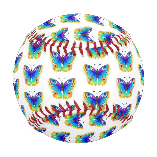 Balle De Baseball Oeil de paon arc-en-ciel (Devant)