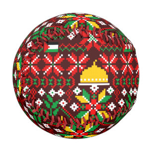 Balle De Baseball Palestine Tatreez Broderie traditionnelle