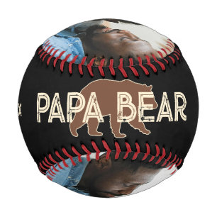 Balle De Baseball Papa Bear Père Année de Fondation 3 Photo