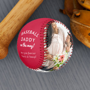 Balle De Baseball Papa de baseball sera 2 photo personnalisée
