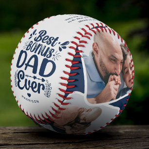 Balle De Baseball Papa Douce Prime Personnalisée 4 Photo & Citation 