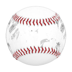 Balle De Baseball paysages, et créations artistiques en papier. Élev