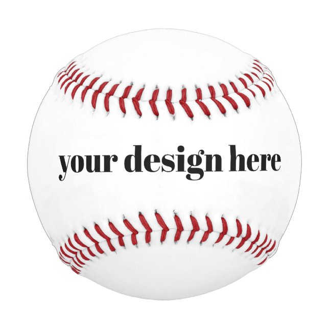Balle De Baseball Personnaliser ou Customiser (Devant)