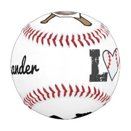 Balle De Baseball Personnalisez votre propre amour