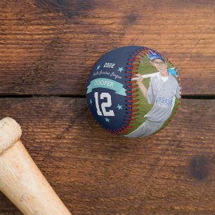 Balle De Baseball Photo et numéro du joueur personnalisé Baseball