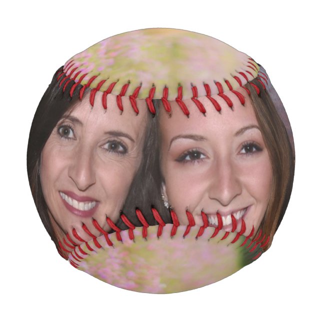 Balle De Baseball Photo personnalisée (Devant)