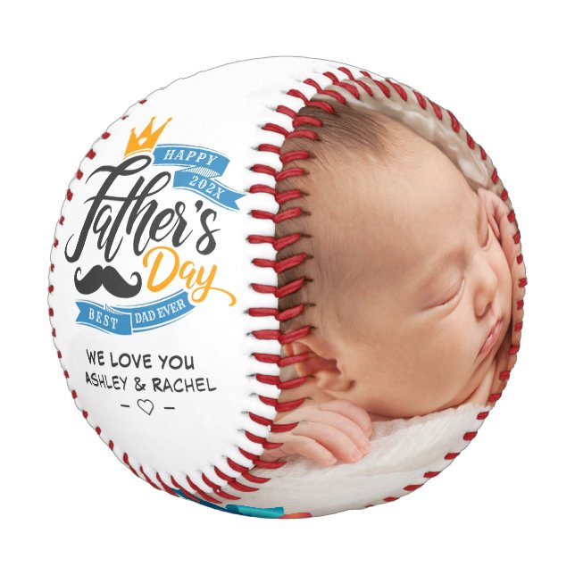 Balle De Baseball Photos de Joyeux Anniversaire Custom (Angle)