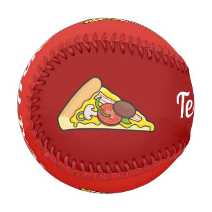 Balle De Baseball Pizza Slice
